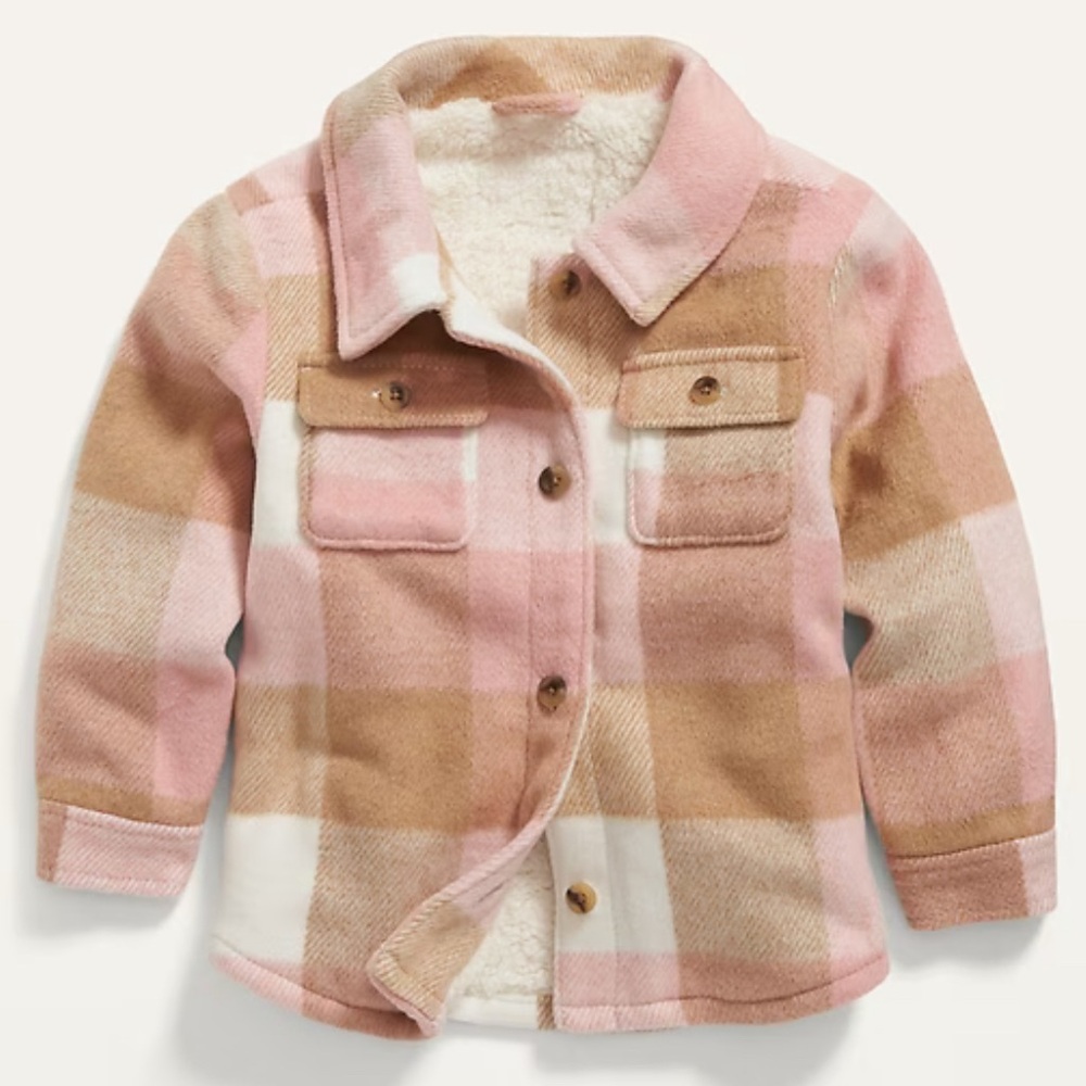 Soft Plaid Sherpa Jacket